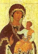 unknow artist The Mother of God Hodigitria Spain oil painting artist